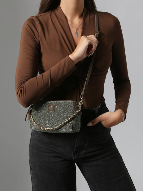 Cross Body Tas S Mila louise Bruin s 23673XSS ander zicht 1